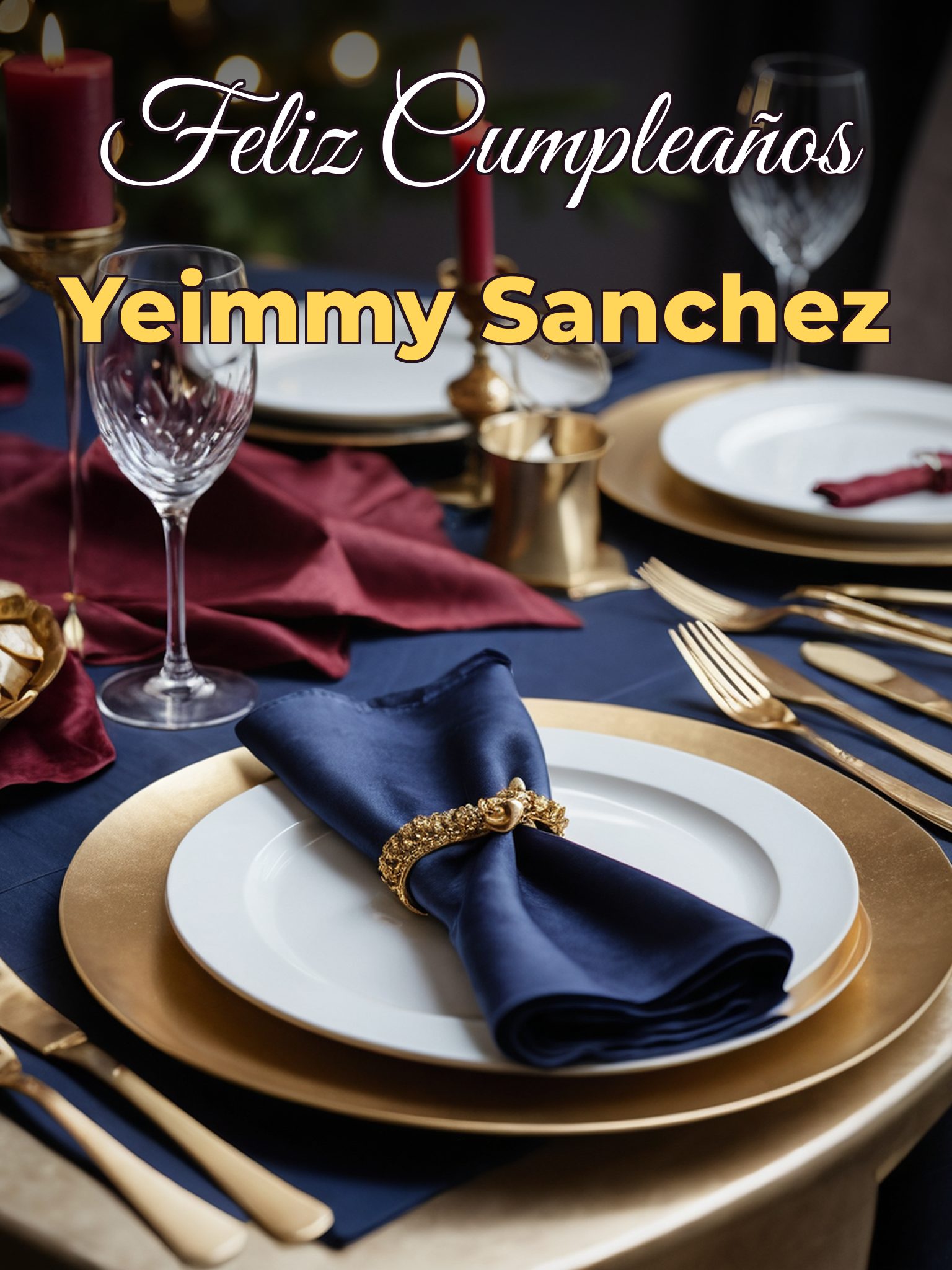 Feliz cumpleaños yeimmy sanchez