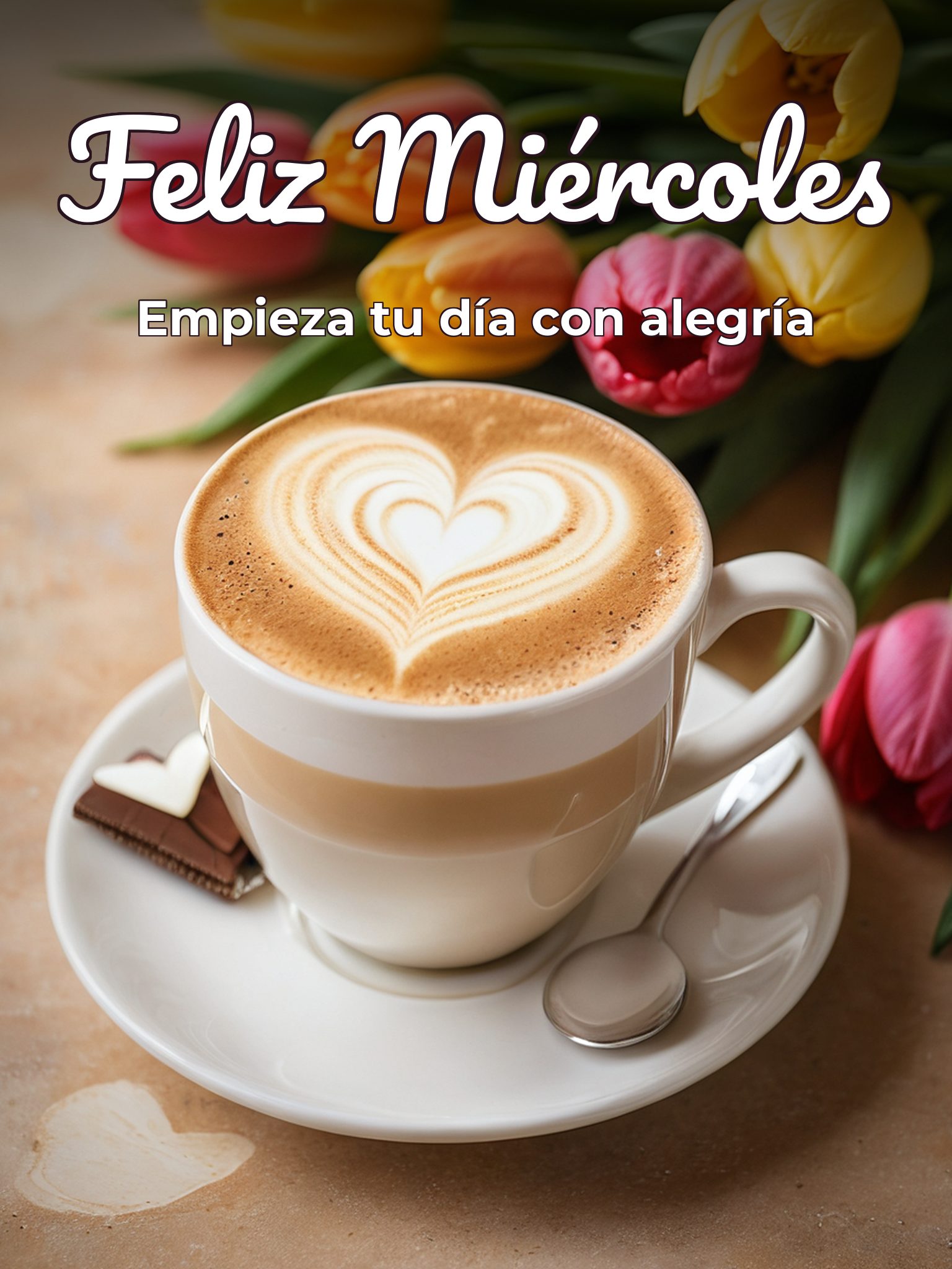 Feliz día miércoles