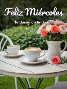Feliz miércoles amiga para Facebook gratis