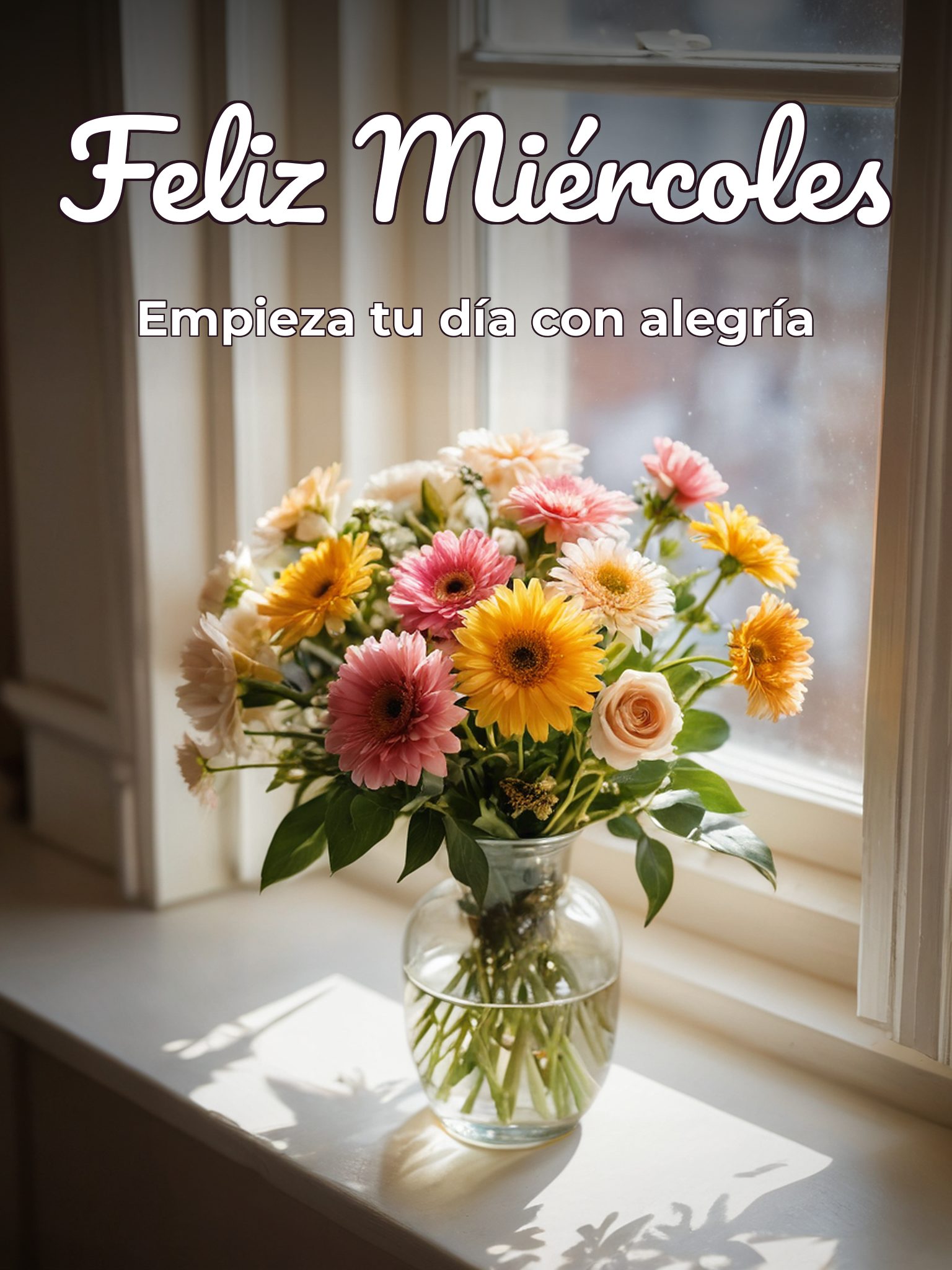 Feliz miércoles amiga para WhatsApp gratis gif animadas