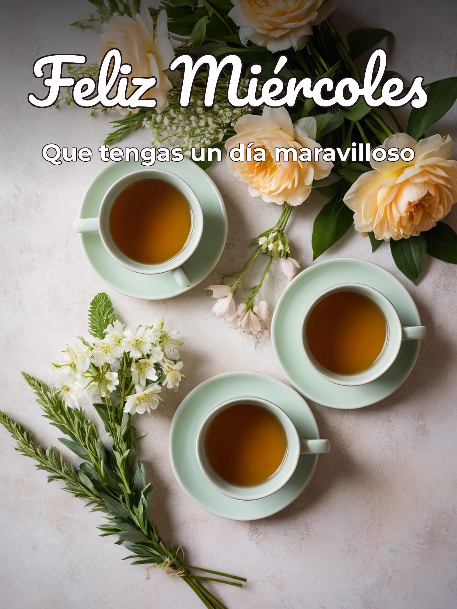 Feliz miércoles amiga