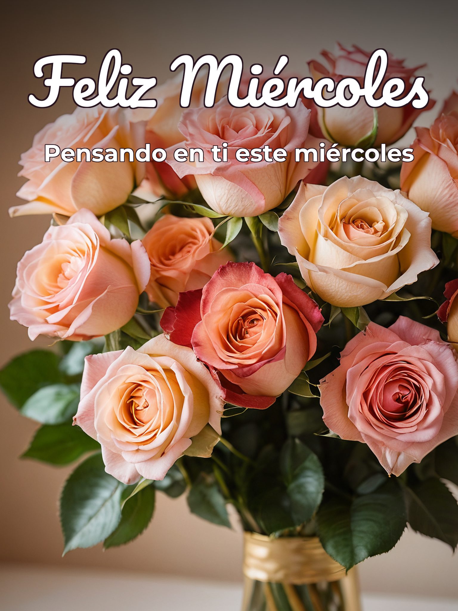 Feliz miércoles amor mio para WhatsApp gratis