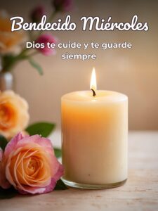 Feliz miércoles bendecido para WhatsApp gratis