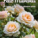 Feliz Miercoles Con Flores Hermosas Para Whatsapp Gratis Para Celular