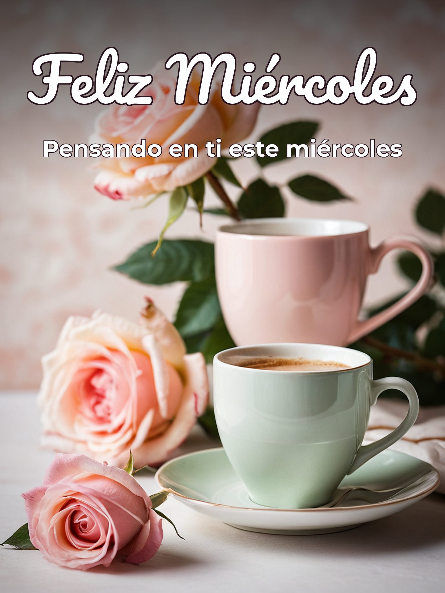 Feliz miércoles de amor para WhatsApp gratis para celular