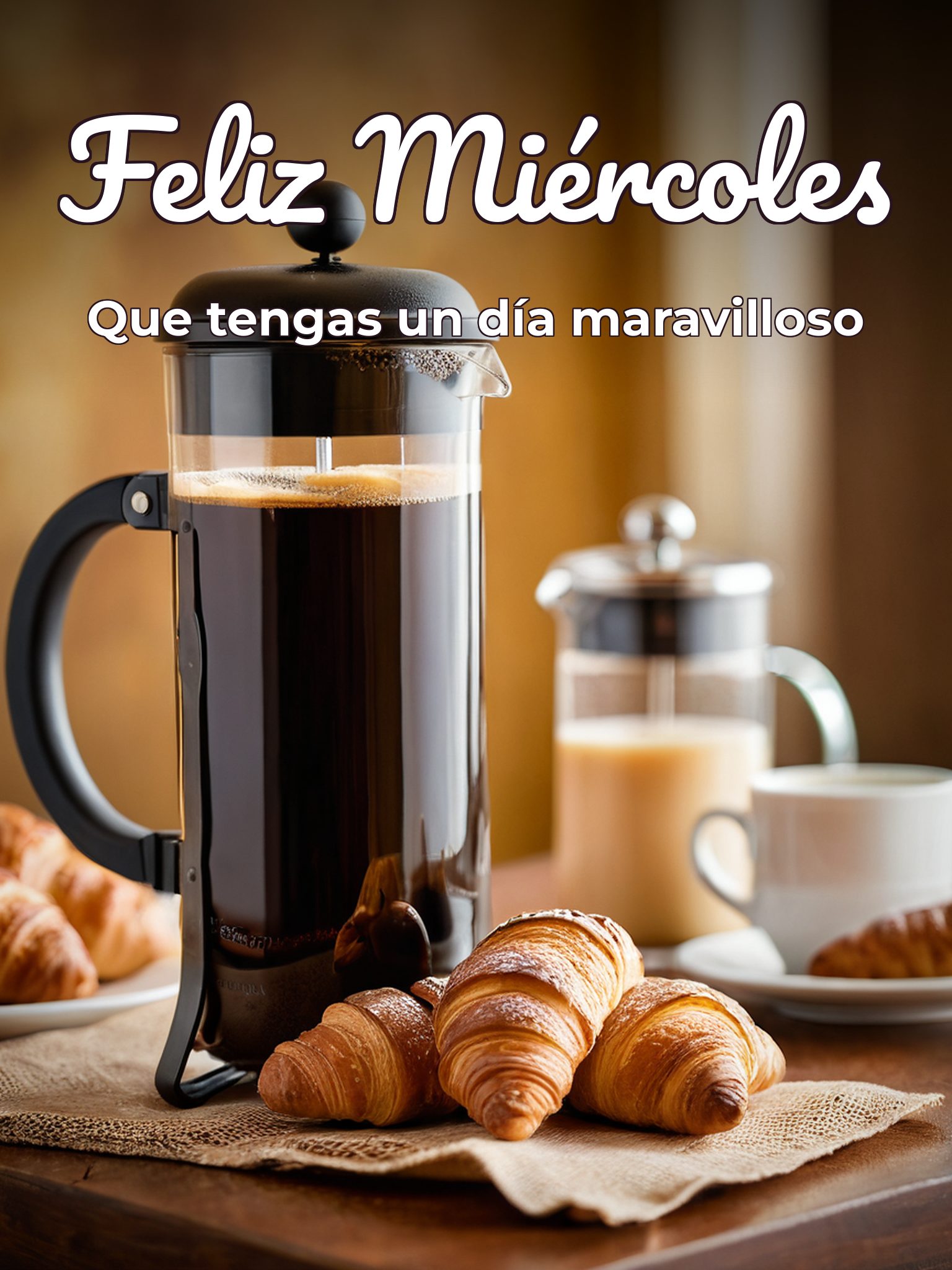 Feliz miércoles familia gif para Facebook gratis para celular
