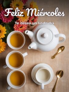 Feliz miércoles familia gif para WhatsApp gratis para celular