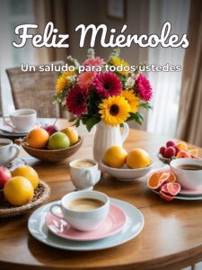 Feliz miércoles grupo para celular