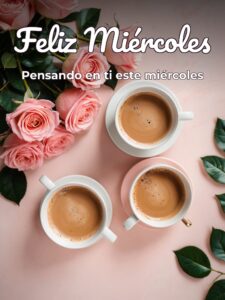 Feliz miércoles mi amor para celular