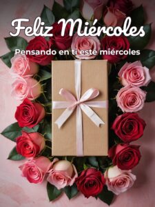 Feliz miércoles para mi amor para celular