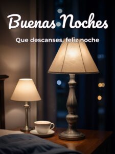 Feliz noche de miércoles para celular