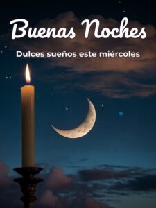Feliz noche de miércoles para WhatsApp gratis para celular