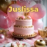 feliz cumpleaños juslissa
