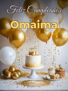 Feliz cumpleaños omaima