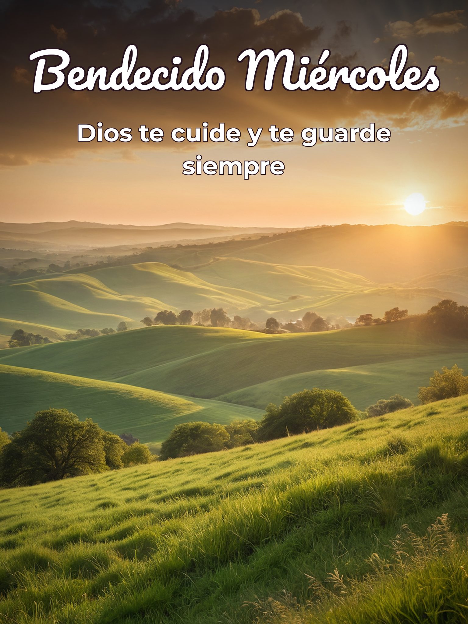 Imágenes de feliz miércoles Dios te bendiga