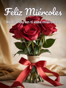 Lindo miércoles mi amor para WhatsApp gratis para celular