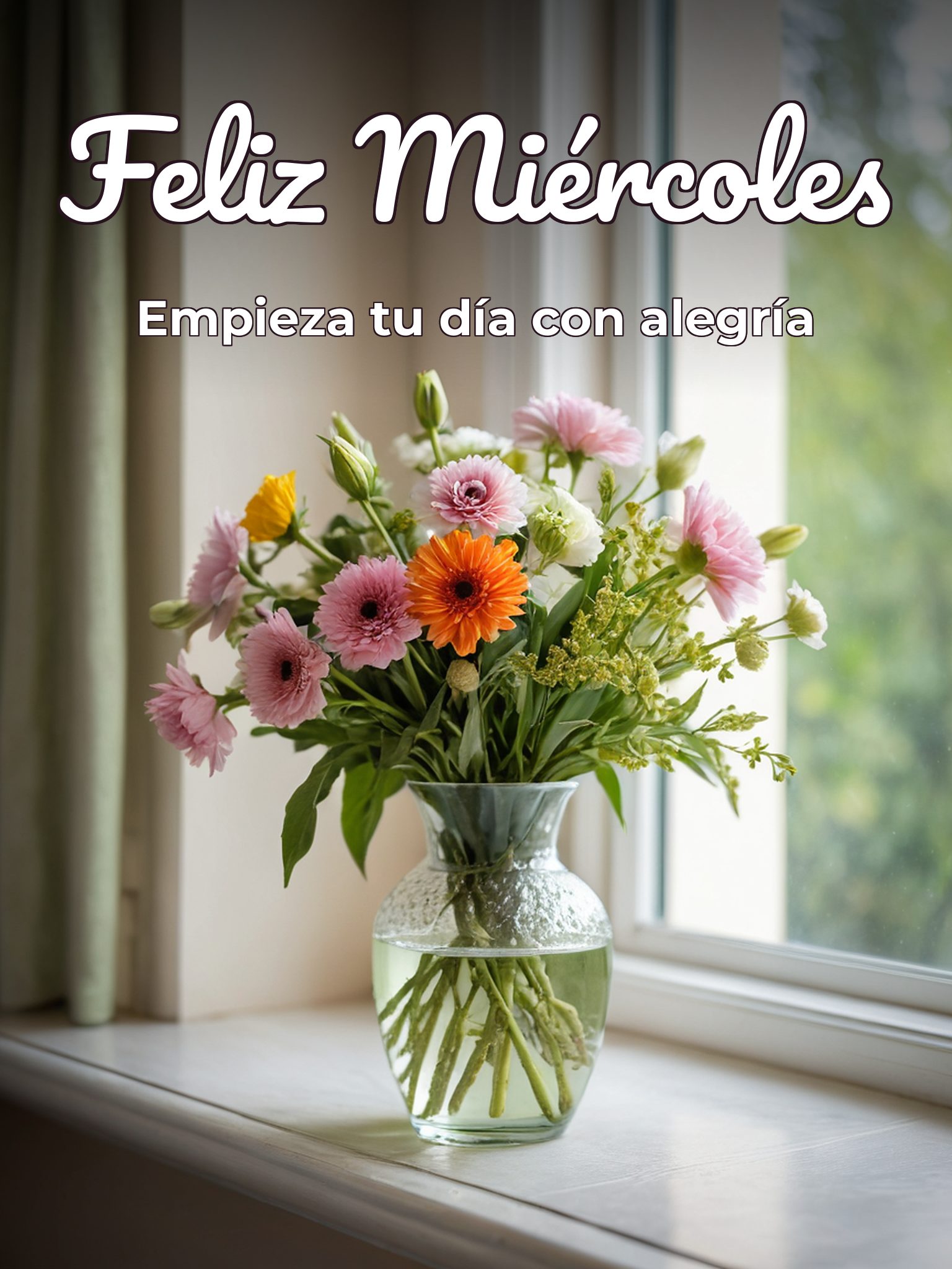 Un lindo miércoles para WhatsApp gratis para celular