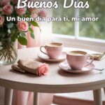 buenos días un buen día para ti, mi amor