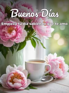 Amor de buenos días para una amiga