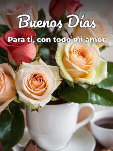 Amor de buenos días para WhatsApp