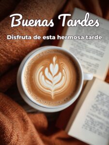 Banda buenas tardes para Facebook y WhatsApp