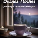 buenas noches que tengas una noche tranquila
