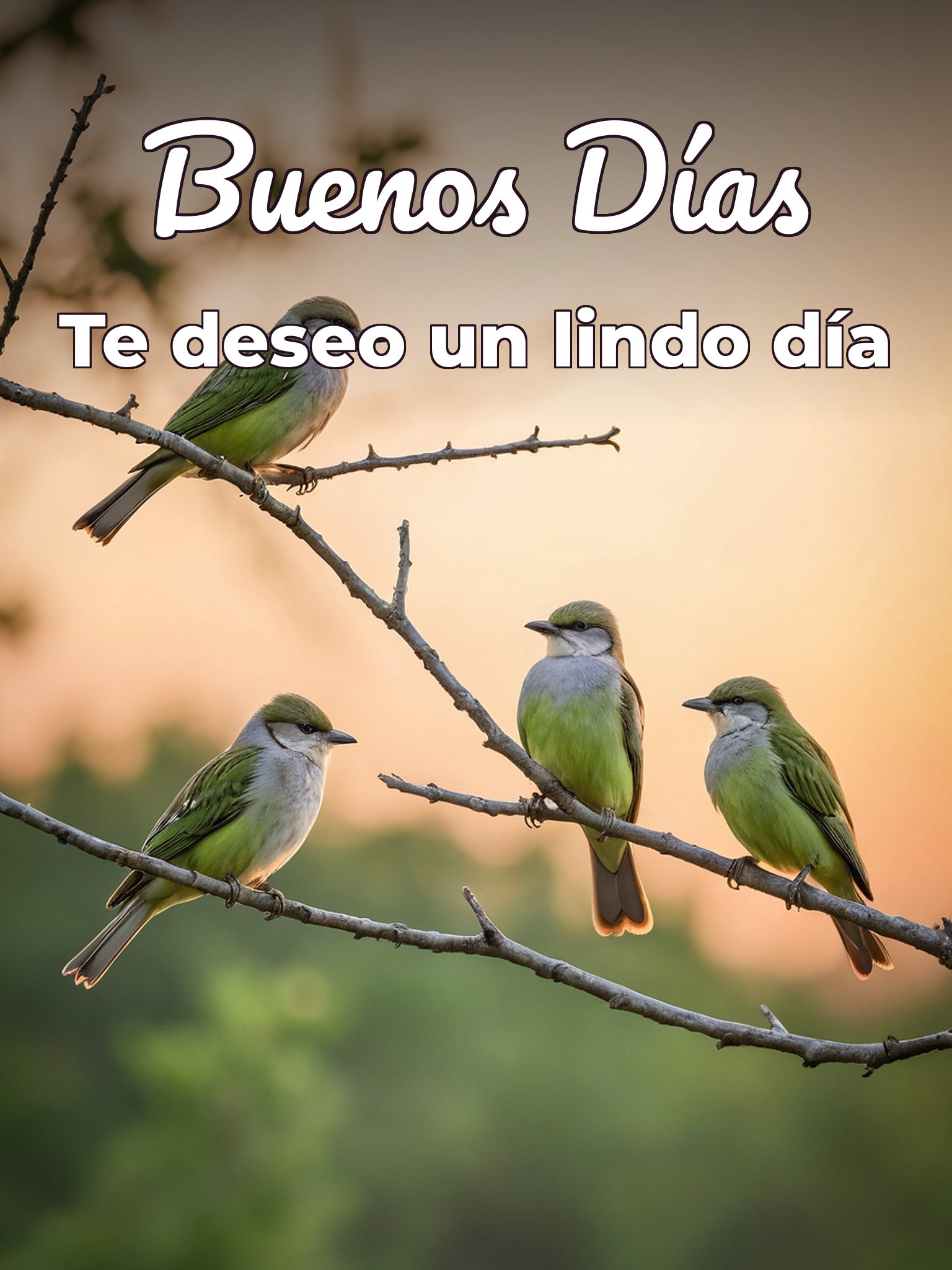 Bellas palabras de buenos días para una amiga
