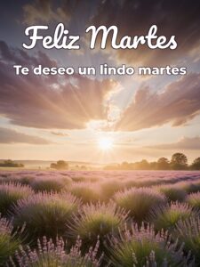 Bendecido día martes para celular