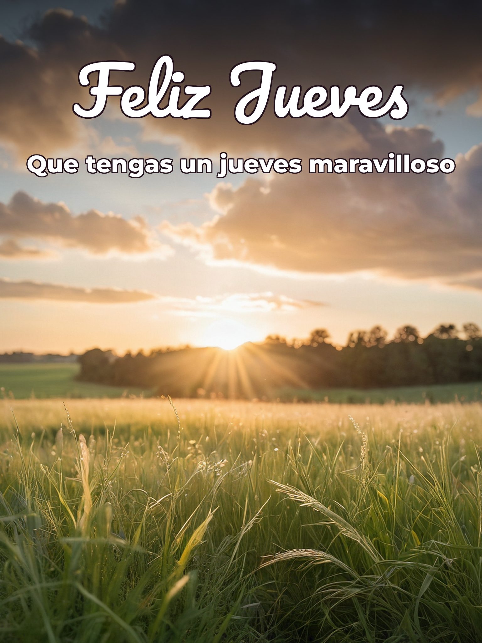 Bendecido jueves para WhatsApp