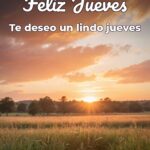 feliz jueves te deseo un lindo jueves