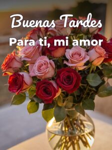 Bonita tarde amor para WhatsApp celular