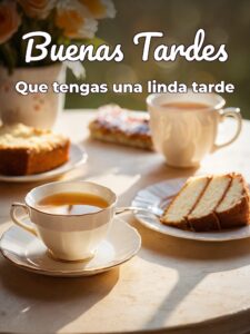 Bonita tarde frases para WhatsApp celular