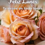 feliz lunes te deseo un lindo lunes