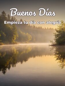 Bonito mensaje de buenos días para Facebook