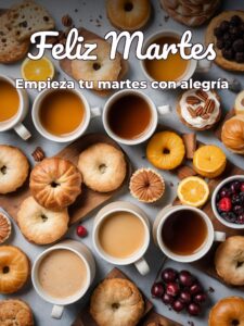 Buen día feliz martes amigos