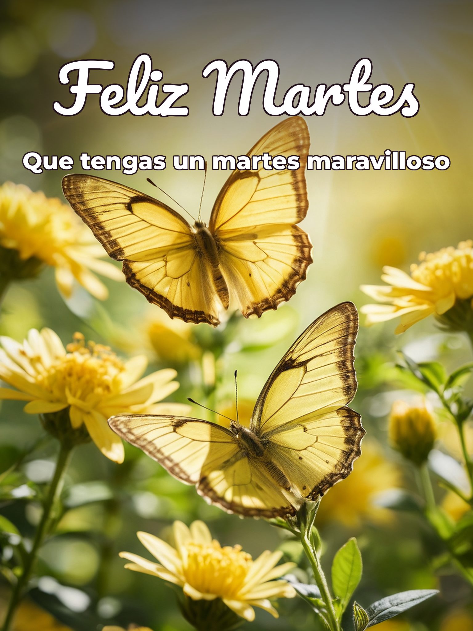 Buen día lindo martes para WhatsApp gratis para celular