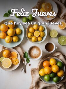 Buen día y feliz jueves para Facebook
