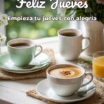 feliz jueves empieza tu jueves con alegría