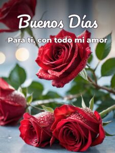 Buen mensaje de buenos días para mi amor