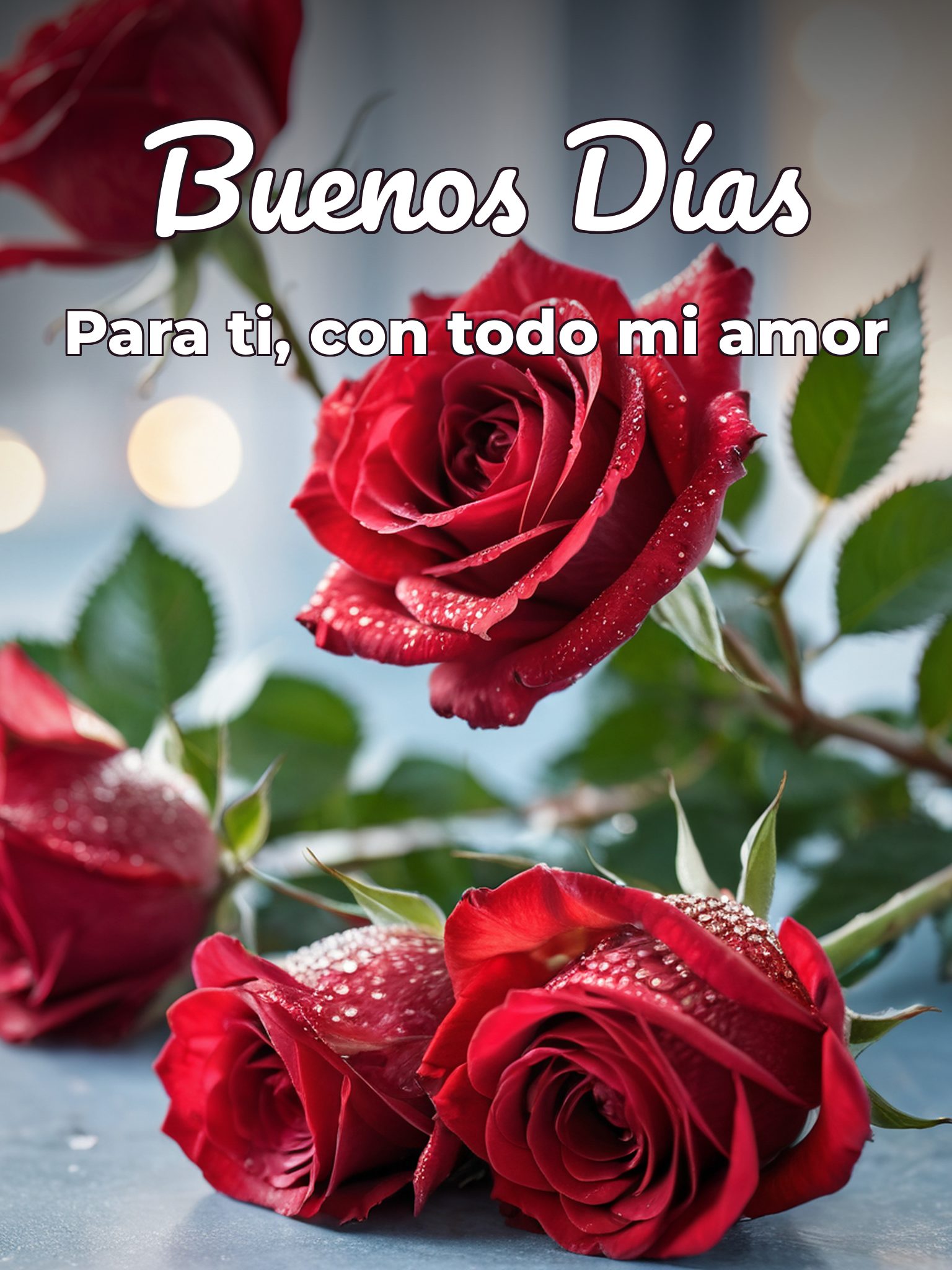 Buen mensaje de buenos días para mi amor
