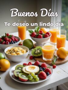 Buen mensaje de buenos días para una amiga