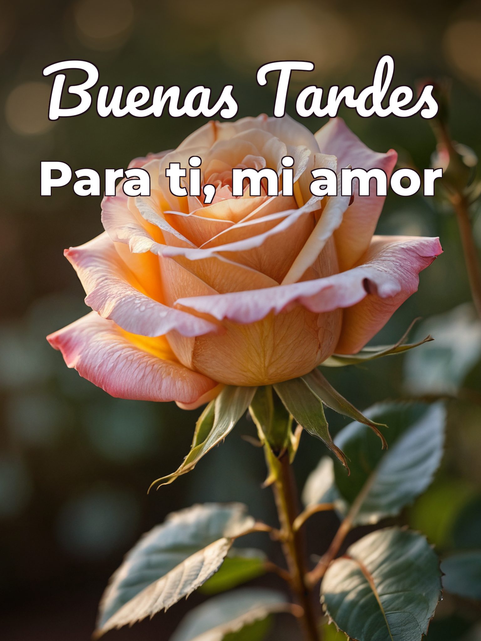 Buena tarde mi amor para Facebook y WhatsApp