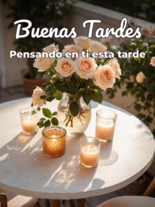 Buena tarde mi amor para WhatsApp celular