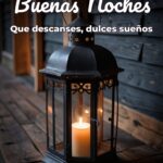 buenas noches que descanses, dulces sueños
