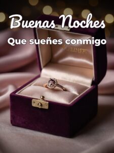 Buenas noches a mi novia para celular