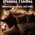 buenas noches buenas noches, mi vida