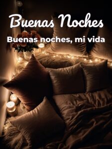 Buenas noches a mi novia para Facebook