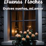 buenas noches dulces sueños, mi amor