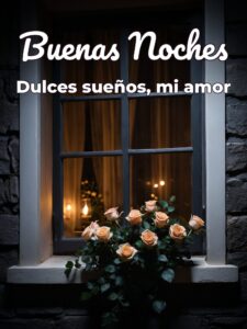 Buenas noches a mi novia para WhatsApp