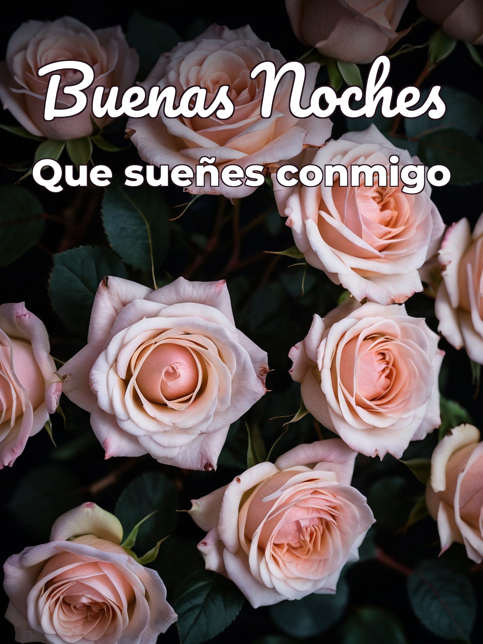 Buenas noches a mi novia